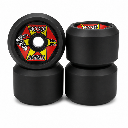 Hosoi Rockets 61mm Old School Wheels