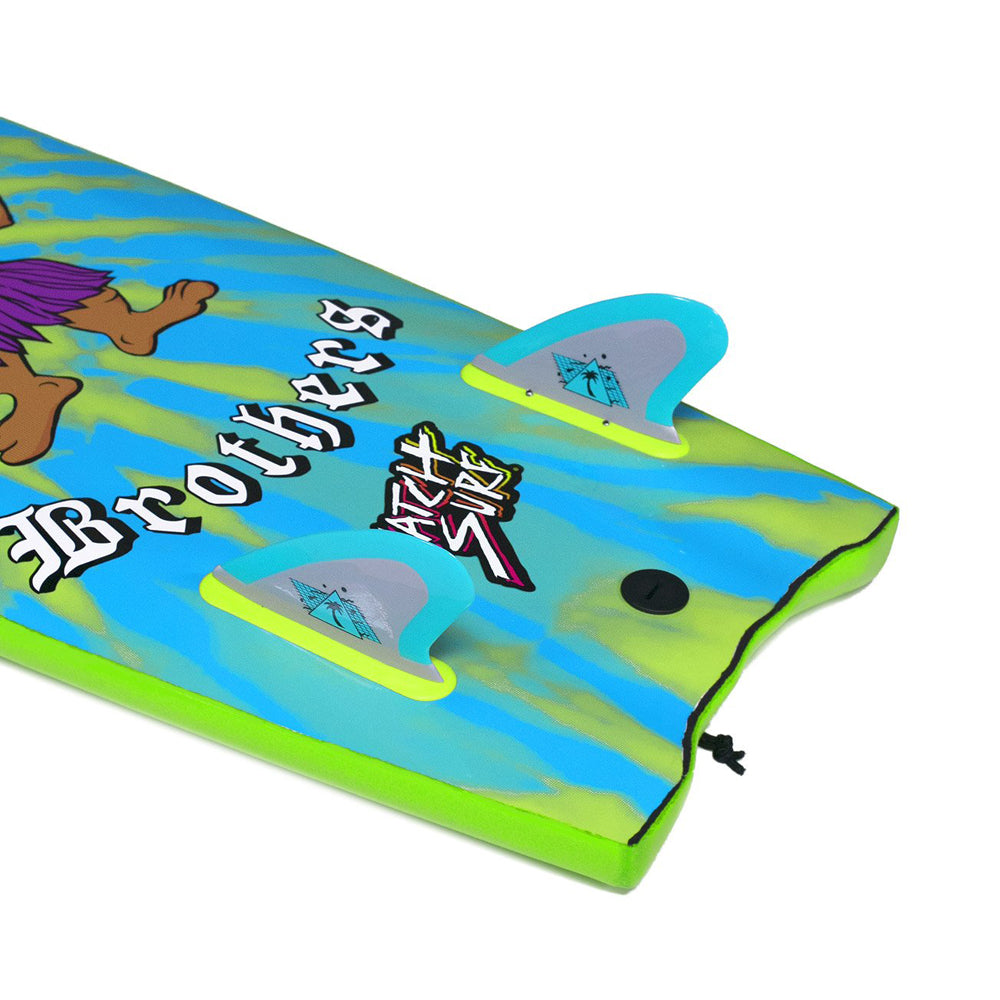 Catch Surf - Beater Pro - Safety Edge Twin Fin Kit - Grey & Cool Blue