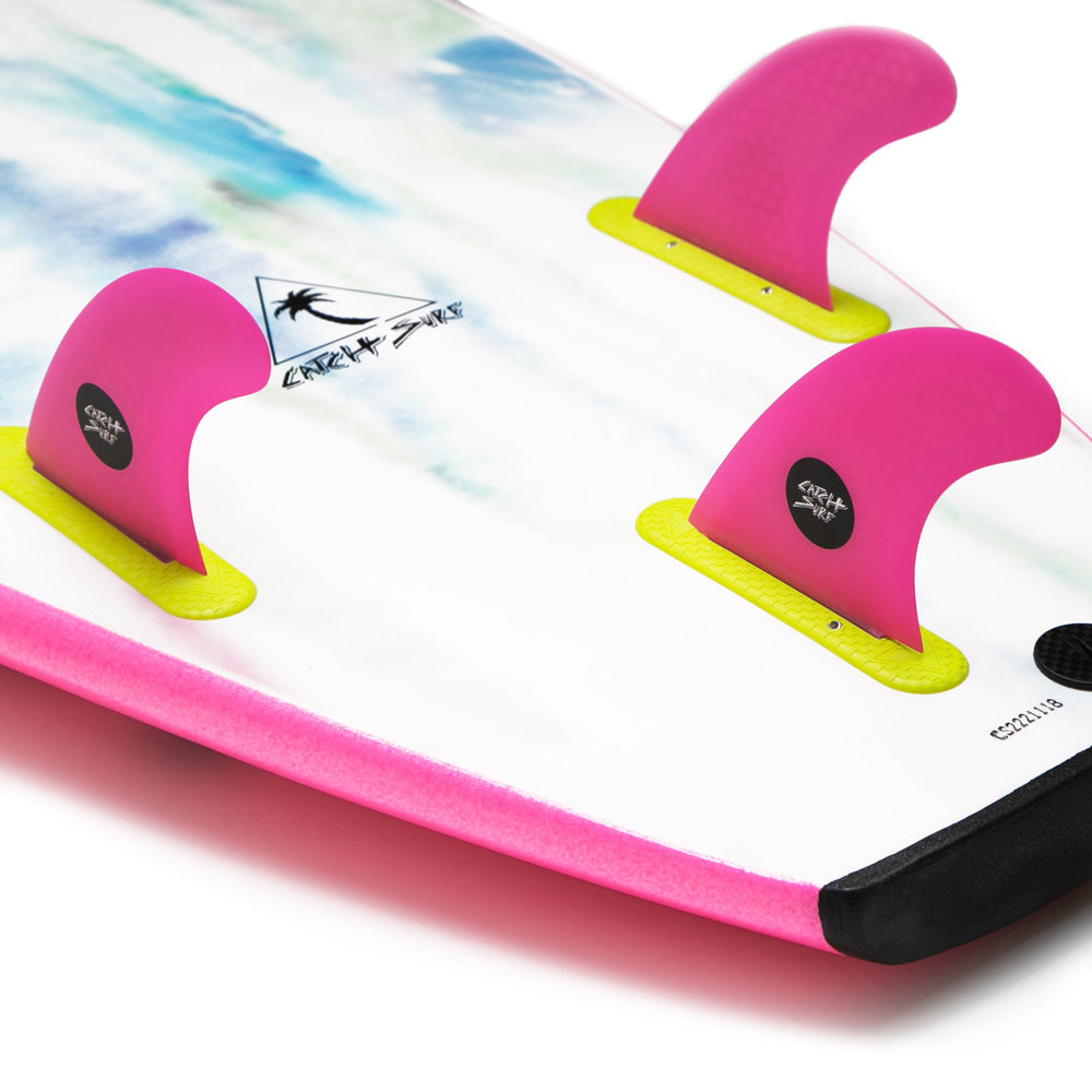 Catch Surf - Ultra Hi-Perf Tri Fin Kit - Pink