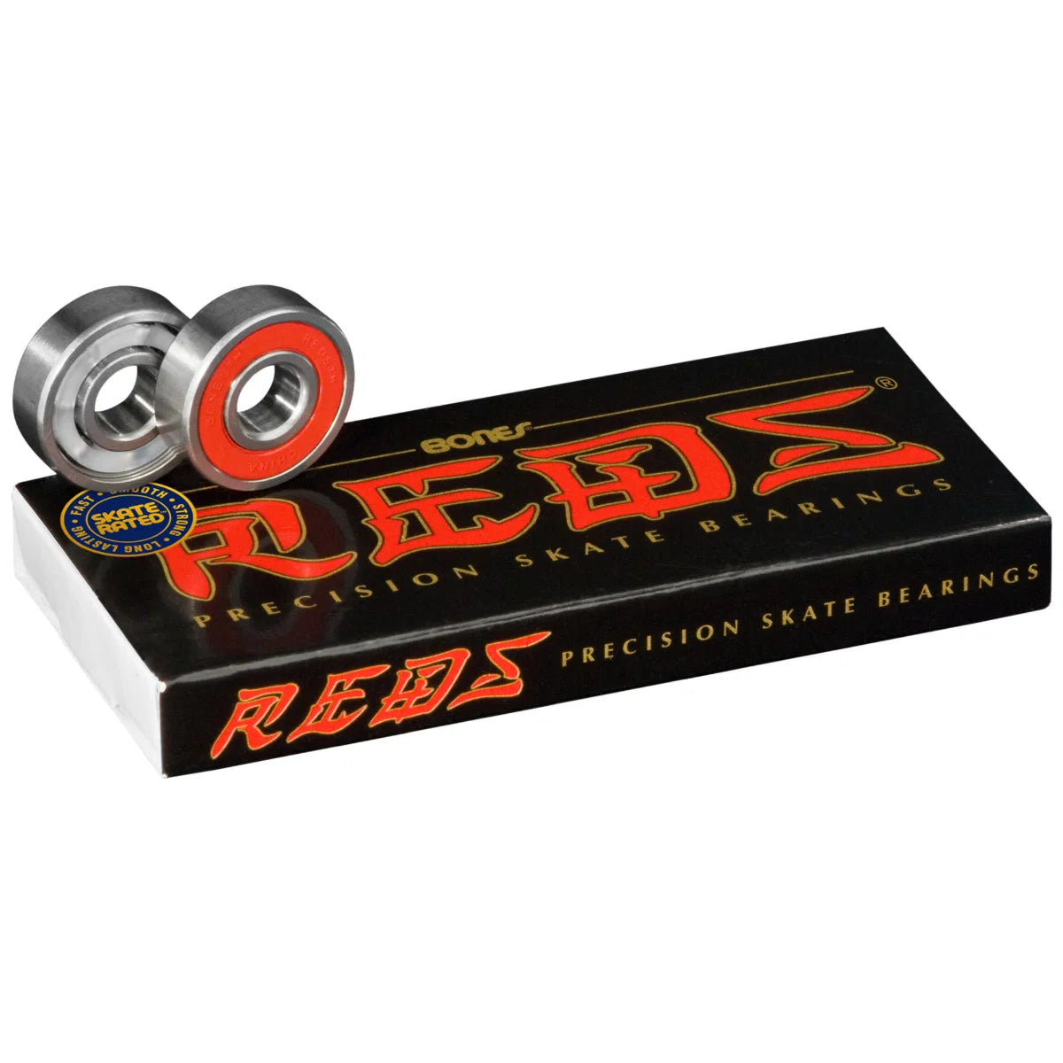 Bones Reds Bearings - 8mm / 8 Pack