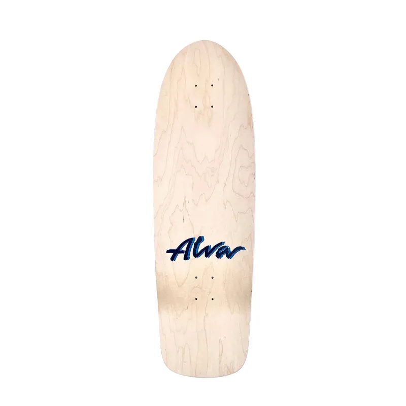 Alva Modern Leopard Old School Skateboard Deck