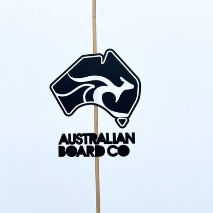 8' Pulse Squash Tail Mini Mal Surfboard by Australian Board Co - FCSII Finboxes