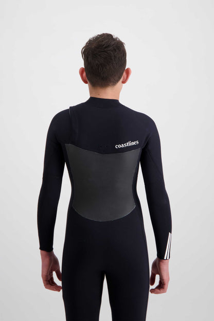 Merino Insulator Series Youth 4/3 Chest Zip Steamer.
