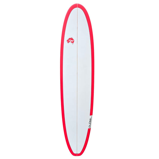 8' Pulse Squash Tail Mini Mal Surfboard by Australian Board Co - FCSII Finboxes
