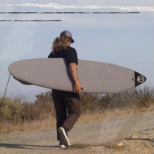 Captain Fin Co - Shortboard Boardsock - Grey