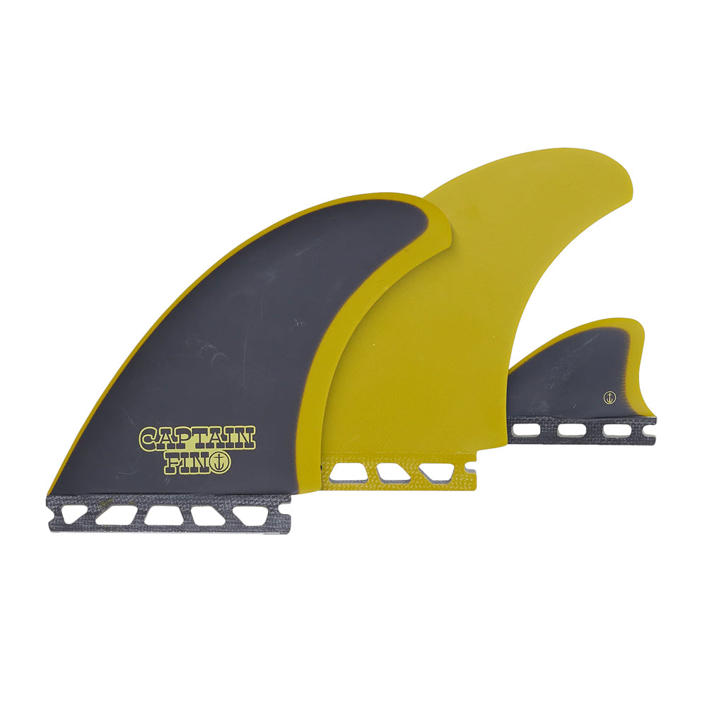 Captain Fin Co - CF Team Twin + Trailer - Medium - Gold (Futures)