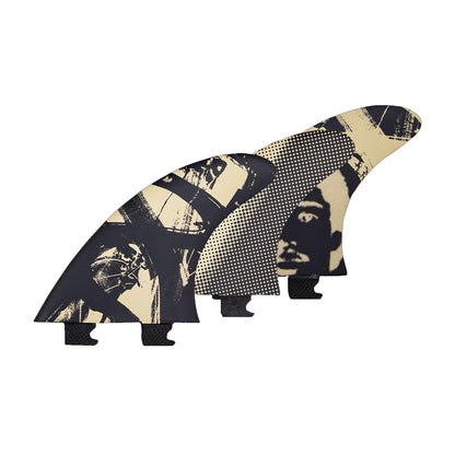 Captain Fin Co - Mikey February Tri - Medium - Black (Snap-In / FCS II)