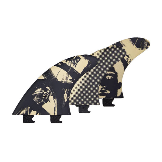 Captain Fin Co - Mikey February Tri - Medium - Black (Snap-In / FCS II)