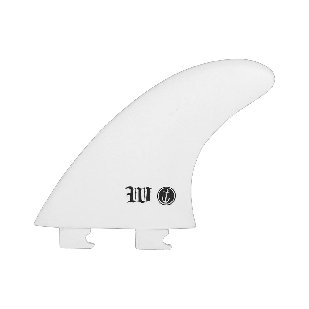 Captain Fin Co - Wade Goodall Tri - Medium - White (Snap-In / FCS II)
