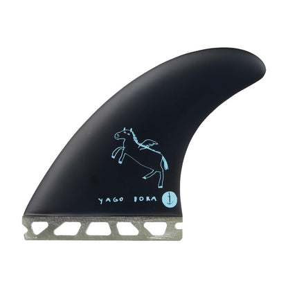 Captain Fin Co - Yago Dora Tri - MD/LG - Black (Futures)