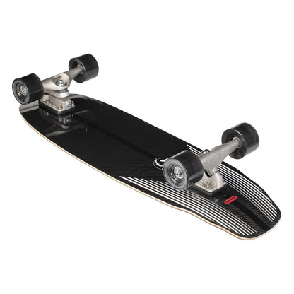 Carver Skateboards - 32.5" Black Tip Carbon - C7 Complete