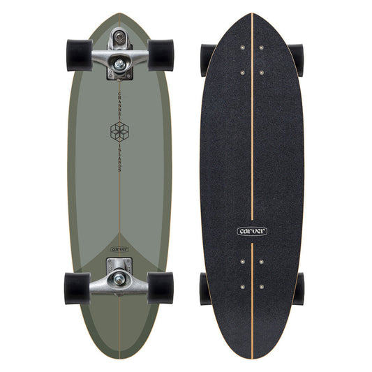 Carver Skateboards - 32.5" Channel Islands Mid Sage - C7 Complete