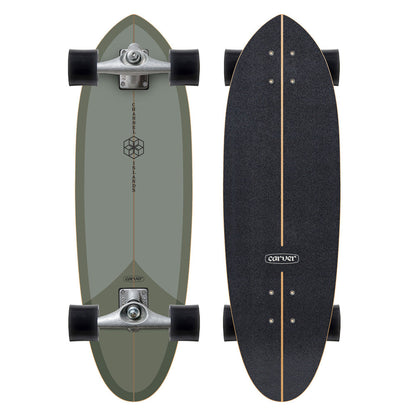 Carver Skateboards - 32.5" Channel Islands Mid Sage - CX Complete