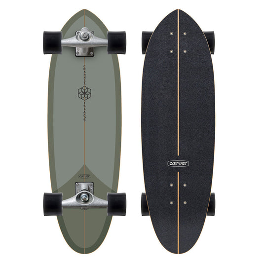 Carver Skateboards - 32.5" Channel Islands Mid Sage - CX Complete