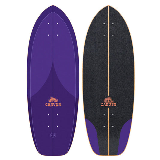 Carver Skateboards - 28" Purple Haze - Deck Only