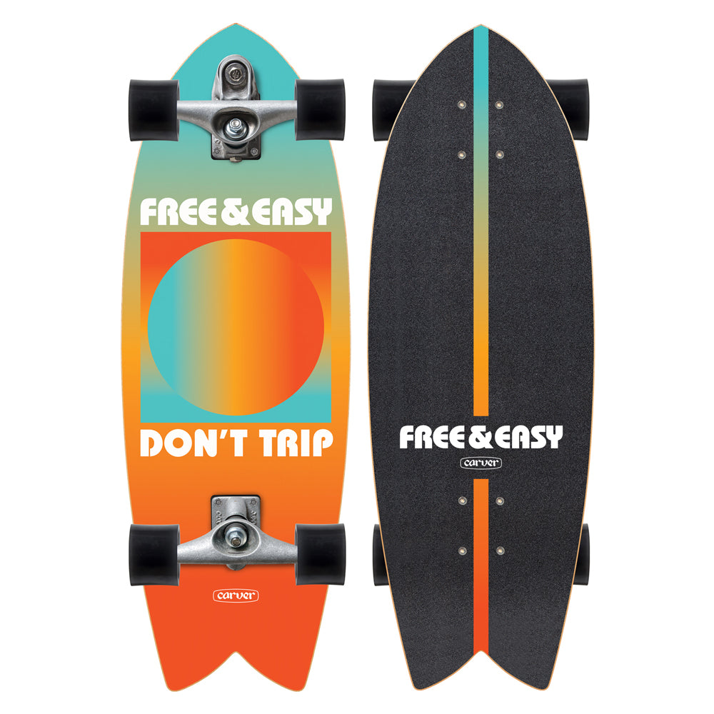 Carver Skateboards - 29.25" Free & Easy Gradient Sun - C7 Complete