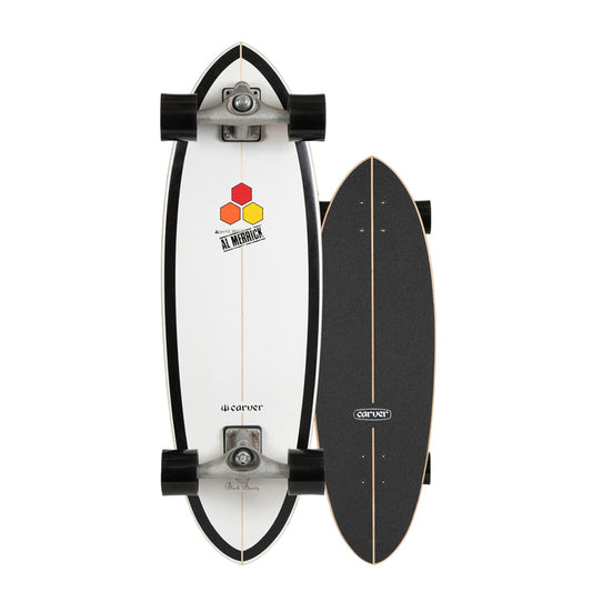 Carver Skateboards - 31.75" Channel Islands Black Beauty - CX Complete