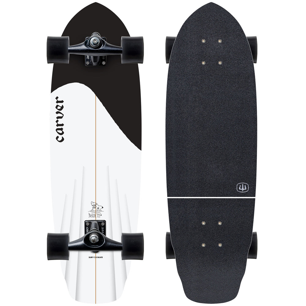 Carver Skateboards - 32.5" Black Tip - CX Complete
