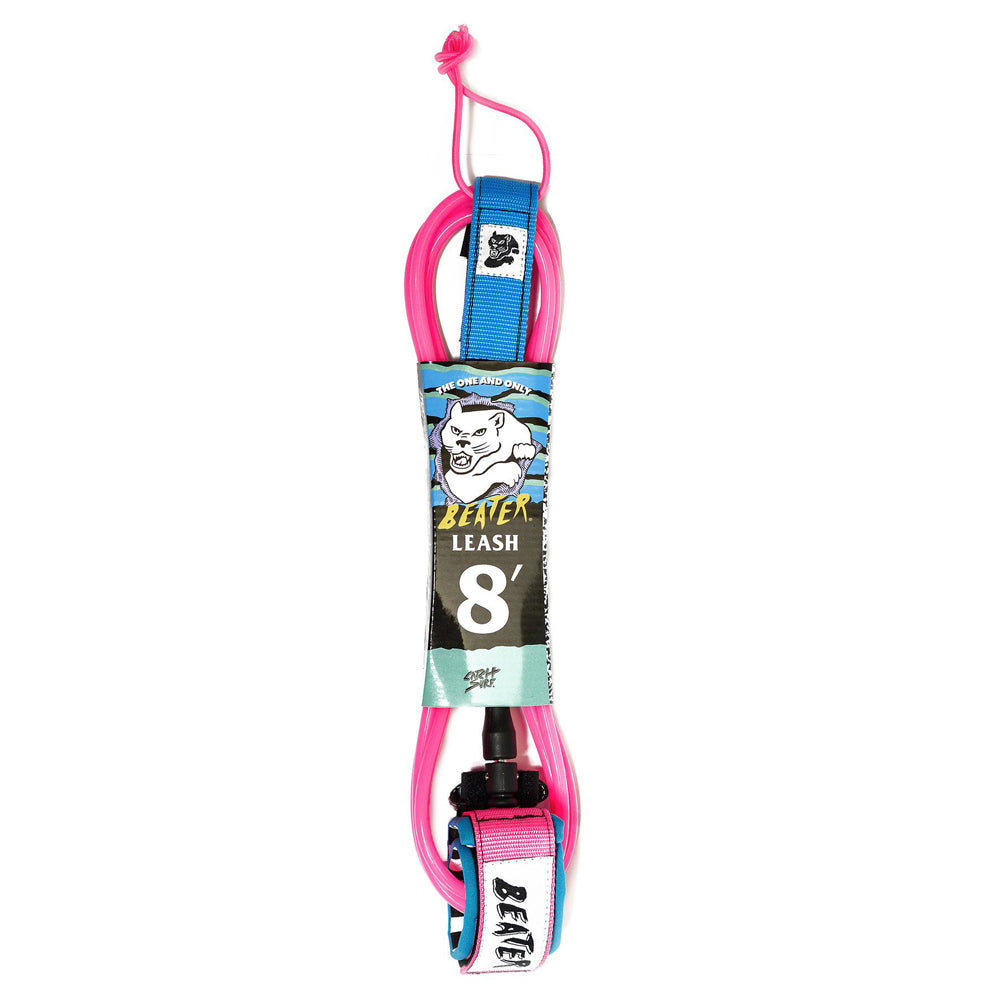 Catch Surf - Beater 8' Leash - Pink & Blue