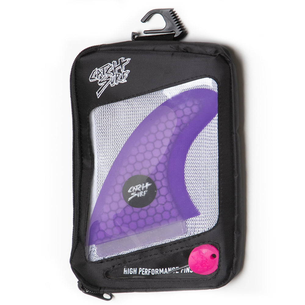 Catch Surf - Ultra Hi-Perf Tri Fin Kit - Purple