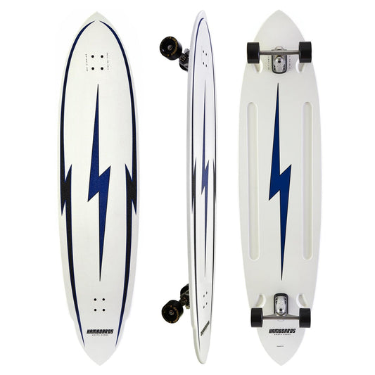 Hamboards - 5'7'' The Pinger - North Shore White