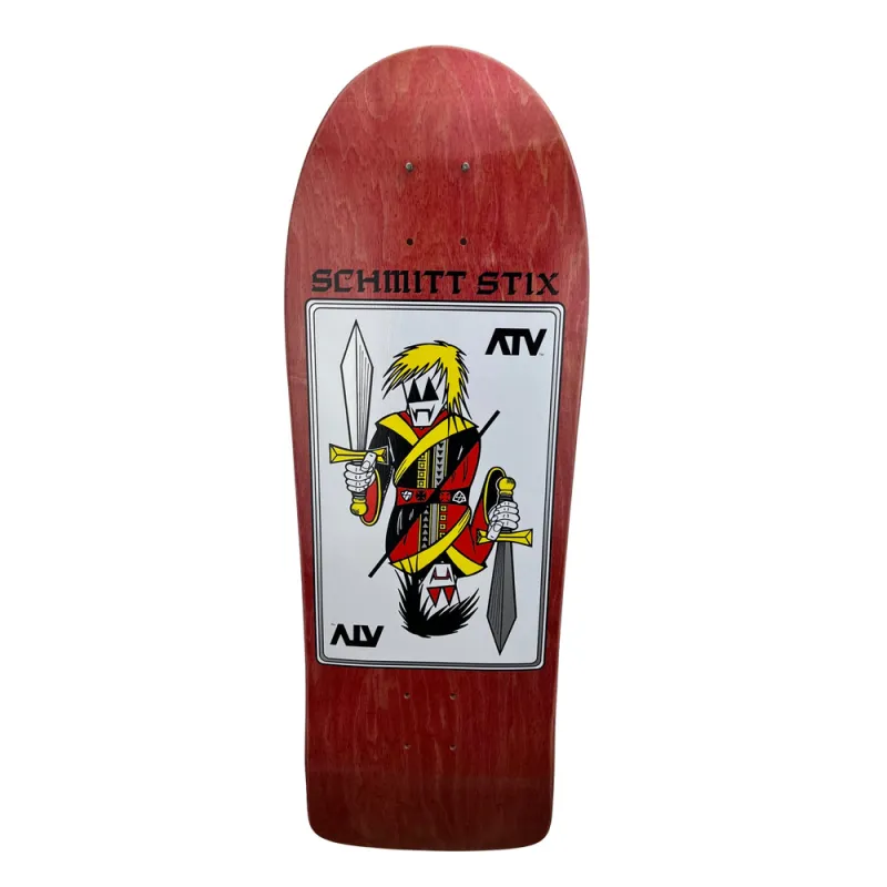 Schmitt Stix Atv 9.75" Old School Skateboard Deck