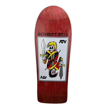 Schmitt Stix Atv 9.75" Old School Skateboard Deck