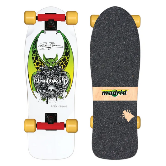 Madrid Beau Brown Old School Skateboard Complete