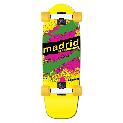 Madrid Marty Explosion Yellow 29" - Old School Skateboard