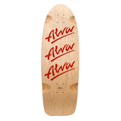 Alva 1979 Tri-Logo Re-Issue - Old School Skateboard Deck