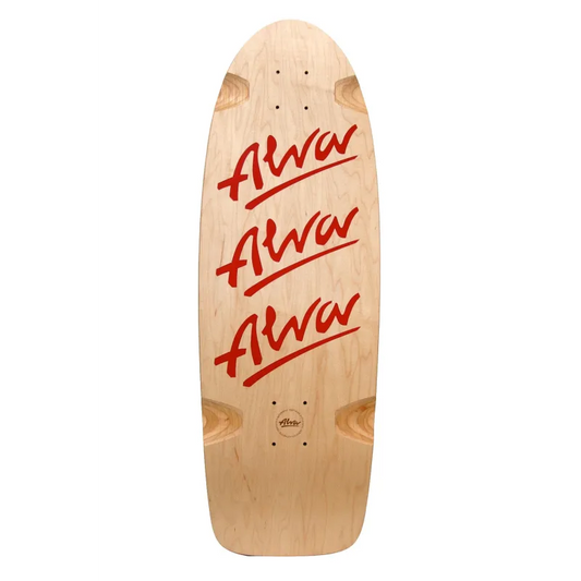 Alva 1979 Tri-Logo Re-Issue - Old School Skateboard Deck