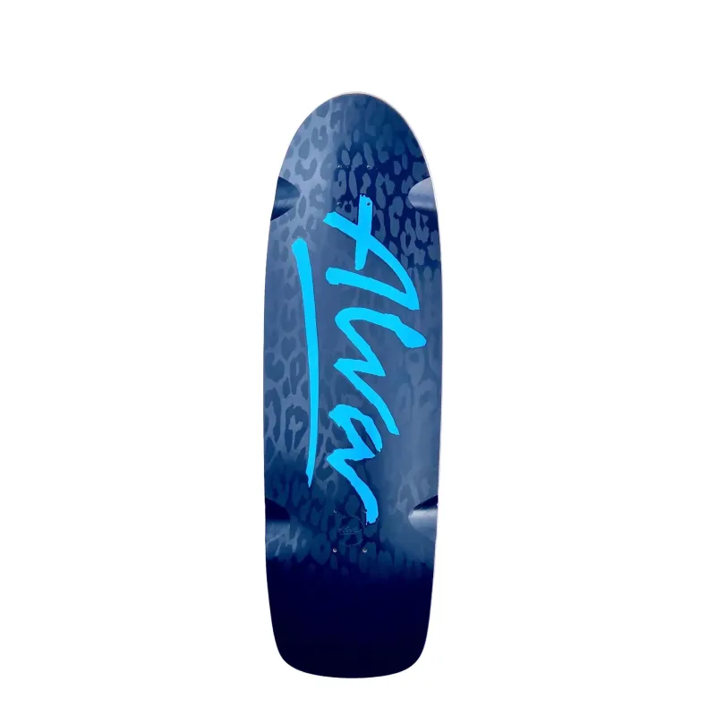 Alva Modern Leopard  Old School Skateboard Deck
