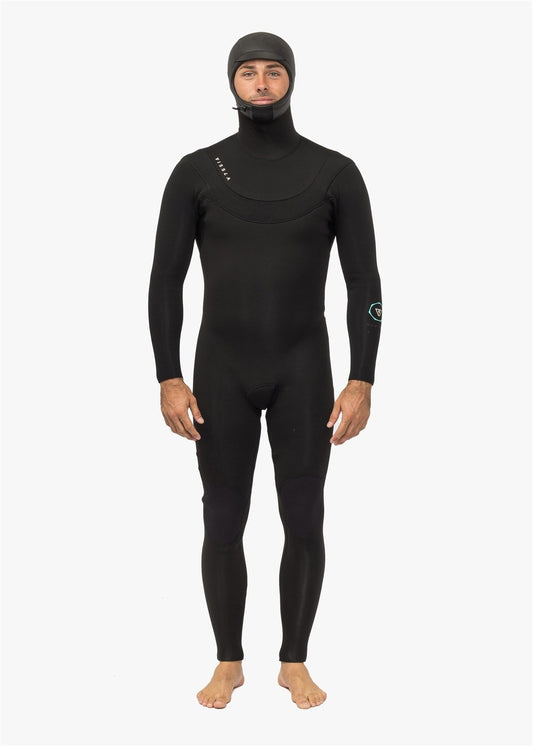 Vissla New Seas 4-3 Hooded U-Zip Wetsuit