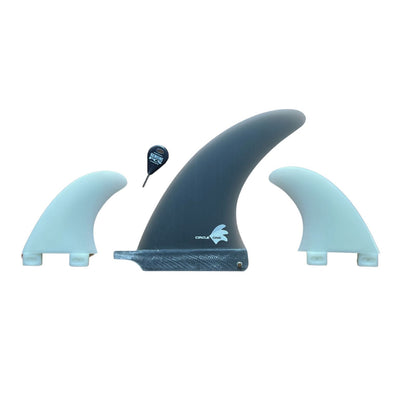 8ft Southern Swells Round Tail Clear Epoxy Finish (FINS Included)