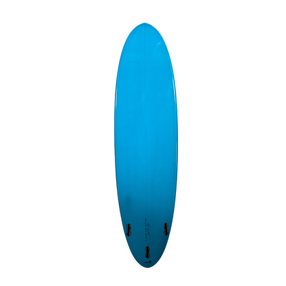 7' Heritage Round Tail Retro Egg Surfboard in Gloss Tint