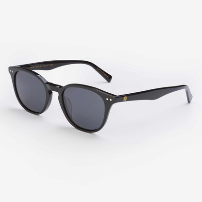 Reef Break- Bioacetate Polarised Sunglasses in All Black