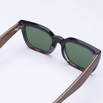 Jaws- Matt Black Sunglasses